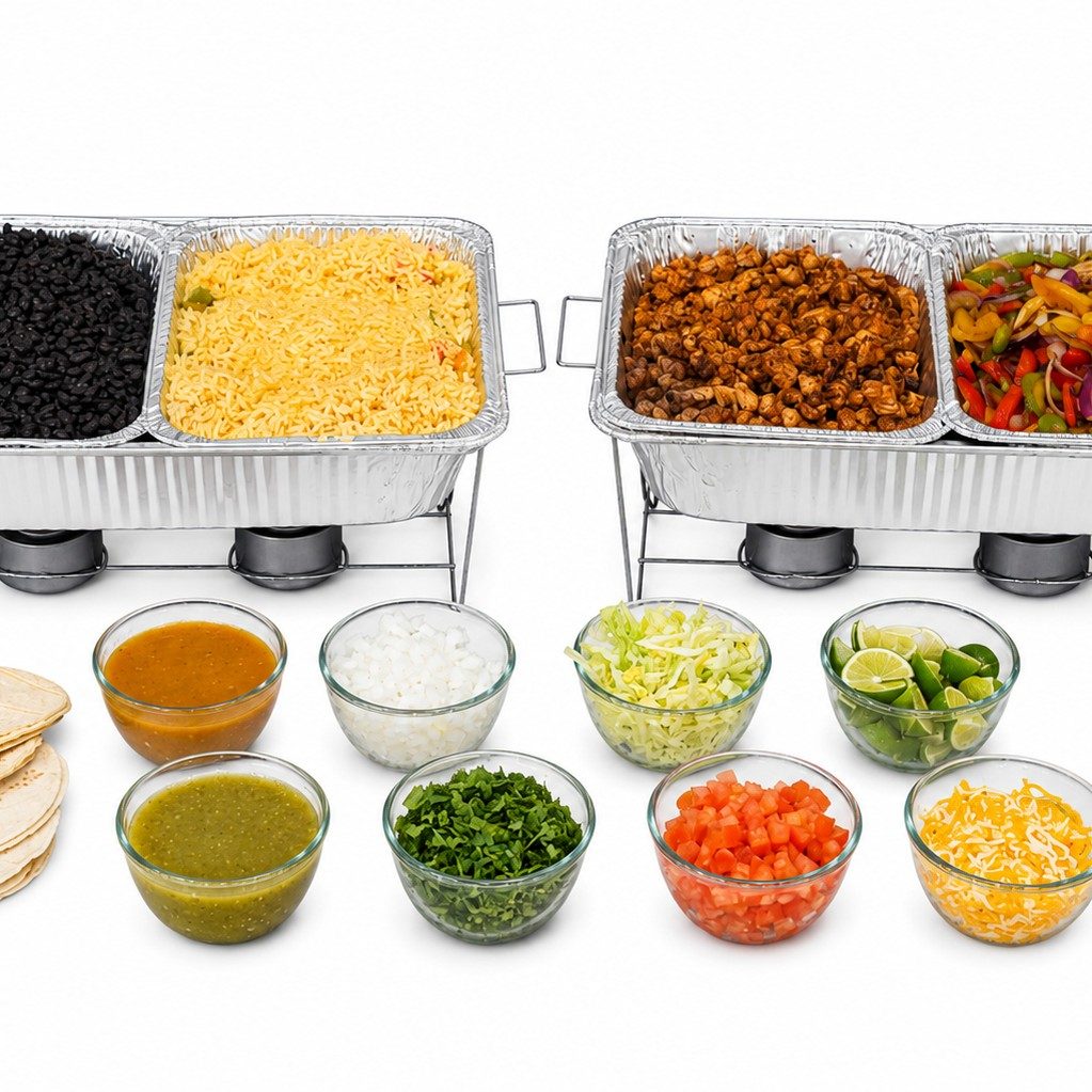 Taco Bar - Three Proteins.
