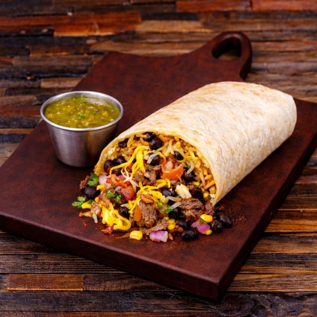 Cinco De Mayo Burrito.