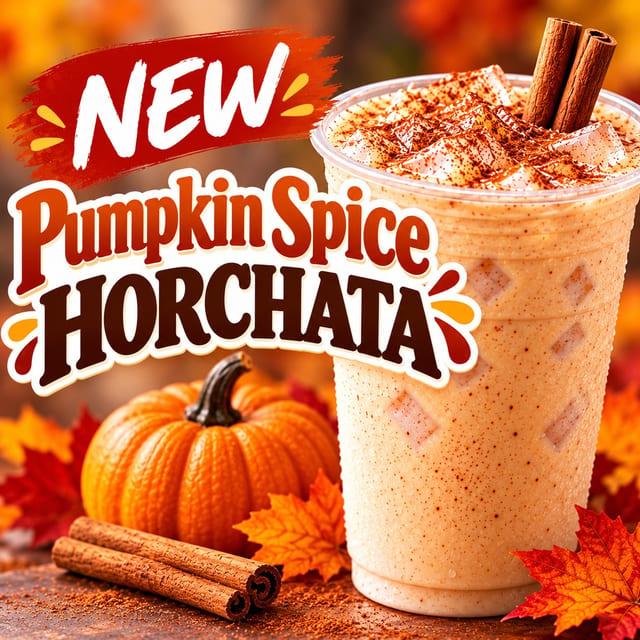 Pumpkin Spice Horchata.