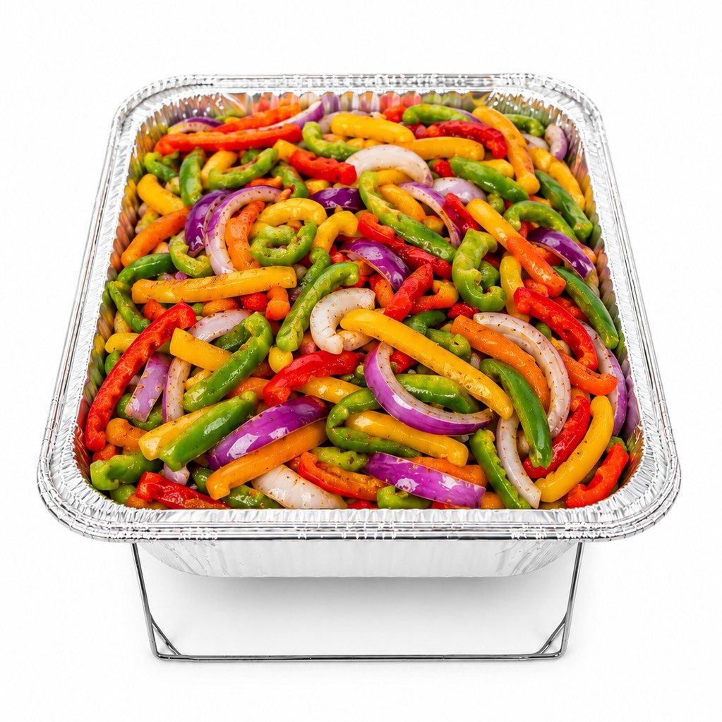 Fajita Veggies Half Tray.