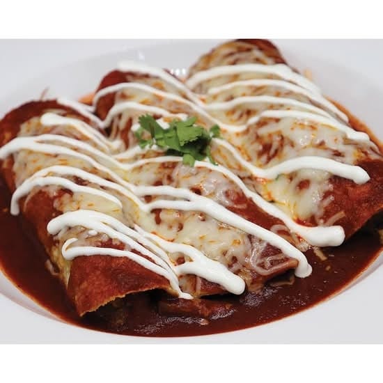 Carnitas Enchiladas.